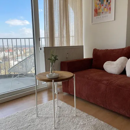 Business & Relax Skyline-view Wlan Augsbourg