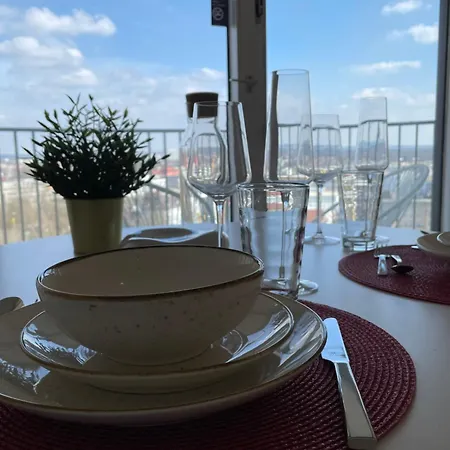شقة Business & Relax Skyline-view Wlan