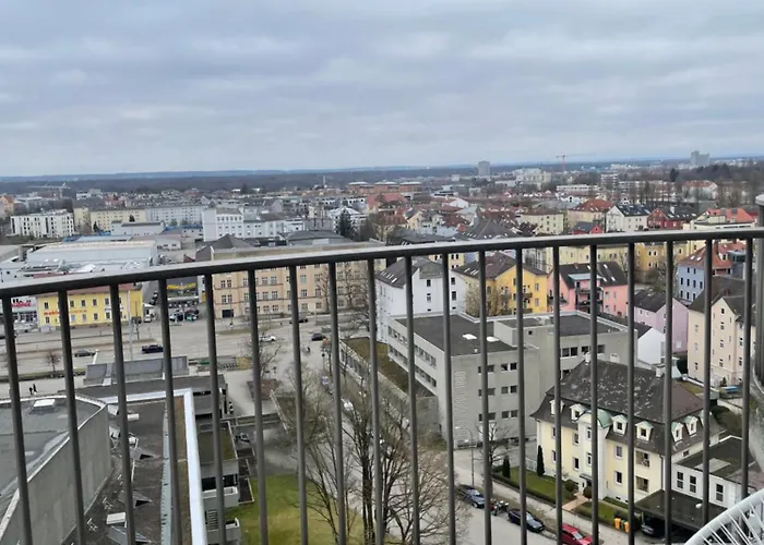 Business & Relax Skyline-view Wlan Apartament Augsburg